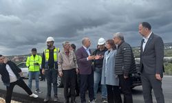 Çeşmeli- Kızkalesi Otoyolunda çalışmalar yerinde incelendi