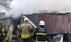 Dörtyol'da ev yangını