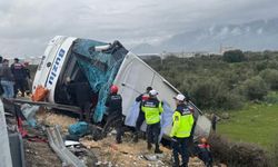 Antalya'da otobüs devrildi: 9 ölü