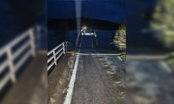 Balıkesir'de kuvvetli yağış nedeniyle köprü çöktü