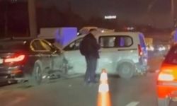 Başakşehir'de zincirleme kaza: 5 yaralı