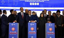 "Yüzyılın Konut Projesi" kapsamında Bilecik'te kuralar çekildi