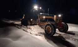 Büyükşehir, Kırsalda Karla Mücadelesini Sürdürüyor
