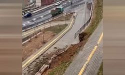 TOKİ Konutlarında İstinat Duvarı Çöktü