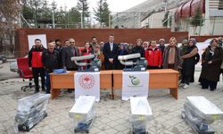 Elbistan’da Kırsal Kalkınmayı Desteklemek İçin Salça Makinesi Dağıtımı Yapıldı
