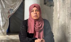 İsrail saldırılarında eşini ve oğlunu kaybeden Filistinli kadın, 17 torununa bakıyor