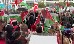 İsrail'in Gazze'ye Yönelik Saldırıları Protesto Edildi