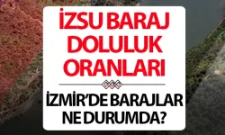 İZSU İZMİR BARAJ DOLULUK ORANLARI 7 ŞUBAT | İZSU Baraj doluluk oranı yüzdesi kaç oldu?