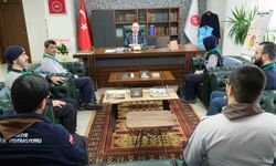 Kahramanmaraş Diyanet İzcilik Spor Kulübü Liderlerinden İl Müftüsü’ne Ziyaret