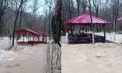 Kuvvetli Sağanak Yağış Dereleri Taşırdı