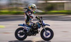 Minik Pars'ın "otoparklardan şampiyonluğa" motosiklet yolculuğu