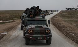 Suriye İçişleri Bakanlığına bağlı güvenlik konvoyu YPG'nin işgali altındaki Haseke'ye giriş yaptı