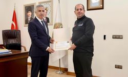 Vali Ünlüer, Afad İl Müdürü Temur’u Makamında Kabul Etti