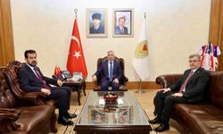 Vali Ünlüer, MHP İl Başkanı Metahan’ı Makamında Ağırladı