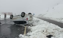 Kontrolden Çıkan Araç Takla Attı: 2’si Çocuk 6 Yaralı