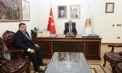 Vali Ünlüer’den Ekinözü Eski Belediye Başkanı Çeleğen’e Ziyaret