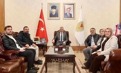 Vali Ünlüer, Kaymakam Önal ve Ailesini Ağırladı