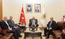 Vali Ünlüer, Milletvekili Bulut ve Heyetini Makamında Ağırladı