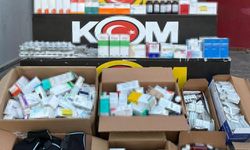 Adana'da 6 bin 247 ilaç ve 216 tıbbi cihaz ele geçirildi