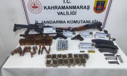 Afşin’de Çok Sayıda Silah ve Mühimmat Ele Geçirildi