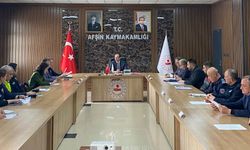 Afşin’de Güvenlik ve Asayiş Toplantısı Gerçekleştirildi