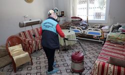 Akdeniz ilçesinde ihtiyaç sahiplerine ev temizliği desteği verildi
