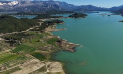 Burdur'da Karacören ve Onaç Barajlarının su seviyesi arttı