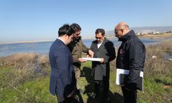 Hatay Valisi Mustafa Masatlı Milleyha Sulak Alanı'nı inceledi
