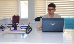 Isparta'da üniversite öğrencisi lazer kesim makinesi geliştirdi
