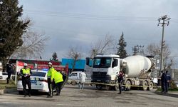 Kahramanmaraş'ta beton mikseri ile çarpışan motosikletin sürücüsü öldü