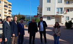 Kumluca Kaymakamı Güneş, Kuran Kursu inşaatında incelemelerde bulundu