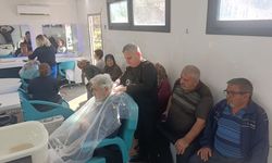 Kumluca ve Finike'de mobil kuaför bayram öncesi vatandaşların hizmetinde