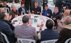 Tarihi Kaleiçi'nde esnaf ile turizmciler iftarda buluştu