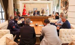 Manavgat'ta sezon öncesi ulaşım ve güvenlik masaya yatırıldı