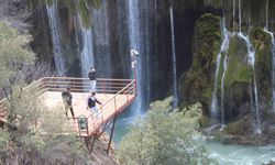 Mersin'in saklı cenneti Yerköprü Şelalesi ziyaretçileri hayran bırakıyor