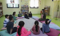 Toroslar Çocuk Kampüsünde masal ve drama ile gelişim destekleniyor