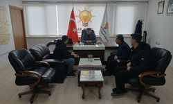 AK Parti Afşin İlçe Başkanlığı’nda Ziyaret Yoğunluğu
