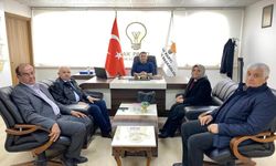 AK Parti Afşin İlçe Başkanlığı’nda Ziyaretler Sürüyor