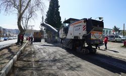 Büyükşehir, Kuddusi Baba Bulvarı’nda Asfalt Çalışmasını Sürdürüyor