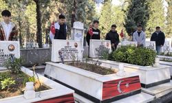 Çocuklardan Şehitlere Bayram Öncesi Anlamlı Ziyaret