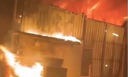 Depoda Çıkan Yangın Paniğe Neden Oldu