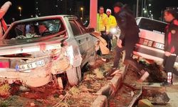 İki Otomobil Çarpıştı: 3 Yaralı