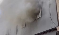 Evde Çıkan Yangın Panik Yarattı