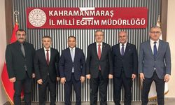 Gaziantep Millî Eğitim Müdürü Arpacı, Kahramanmaraş’ı Ziyaret Etti