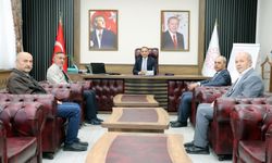 Kahramanmaraş’ta İl Millî Eğitim Müdürü Vakıf Yöneticilerini Ağırladı