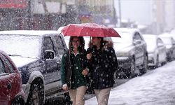 14 il için karla karışık yağmur ve kar uyarısı