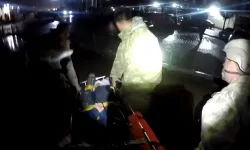 Ayağı Kırılan Yürüyüşçü Helikopterle Kurtarıldı