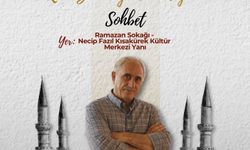 Usta Yazar Genç, Ramazan Sohbetlerinde Sevenleriyle Buluşacak