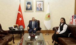 Vali Mükerrem Ünlüer, Şehit Ahmet İmalı’nın Eşini Makamında Ağırladı