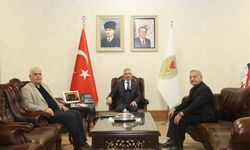 Vali Ünlüer’e Makam Ziyaretleri Devam Ediyor